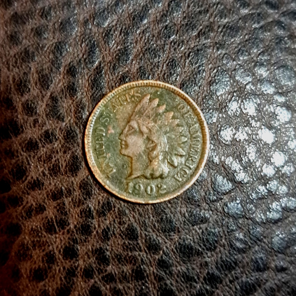 Indian head penny 1902